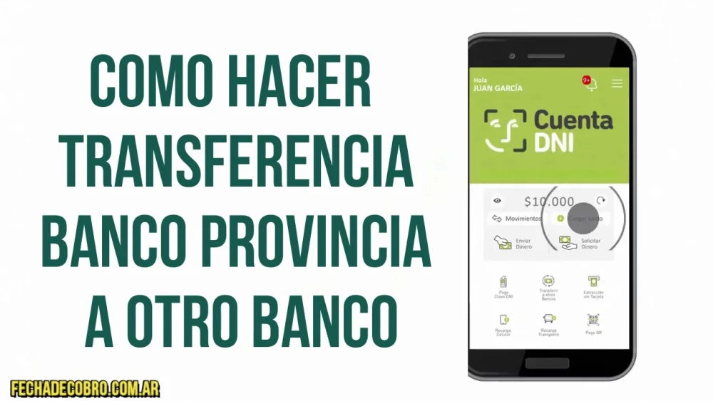 Cómo transferir dinero por Home Banking entre cuentas bancarias