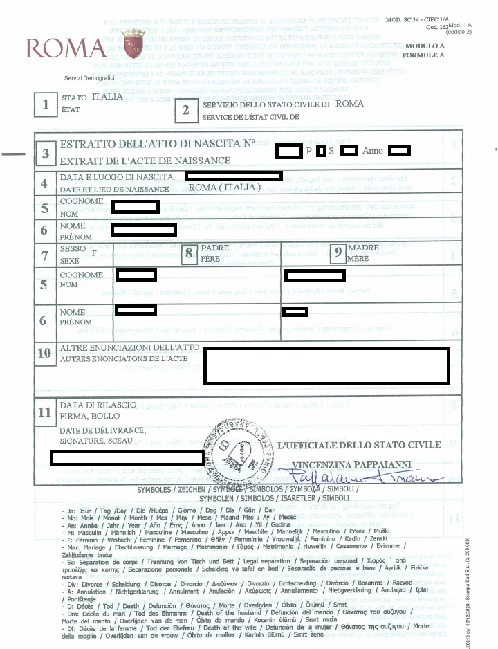 ¿Qué es el certificado de nacimiento plurilingüe?