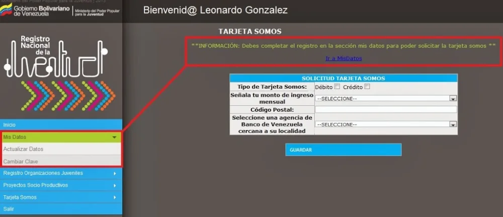 Registro Nacional de la Juventud: Descarga aquí la planilla de inscripción