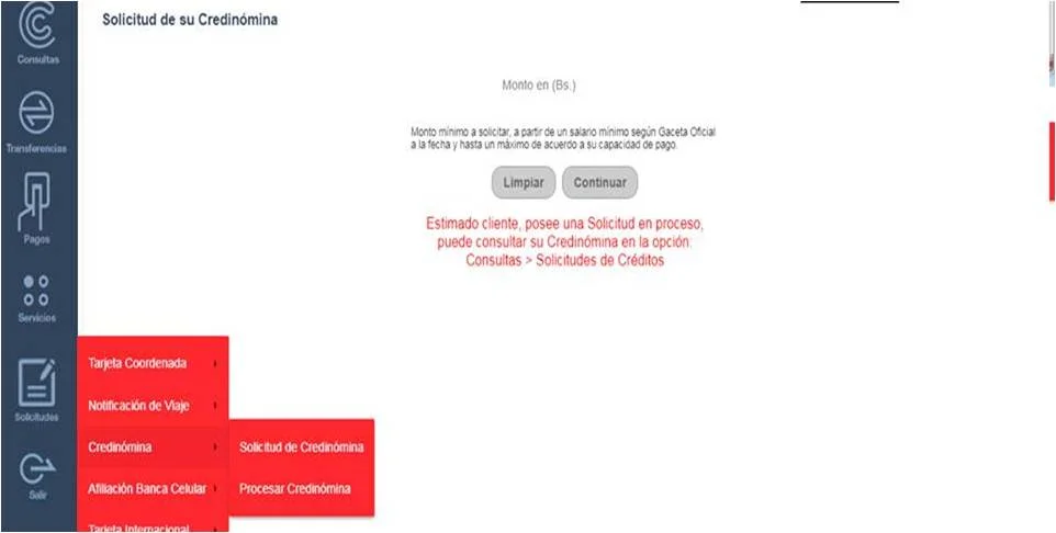 Requisitos para obtener Credinómina del Banco de Venezuela: Guía Completa