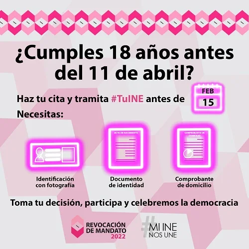 ¿Es posible tramitar el INE antes de cumplir los 18 años?