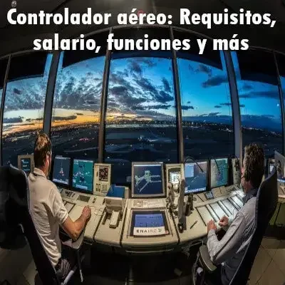 Controlador aéreo: Requisitos, salario, funciones y más