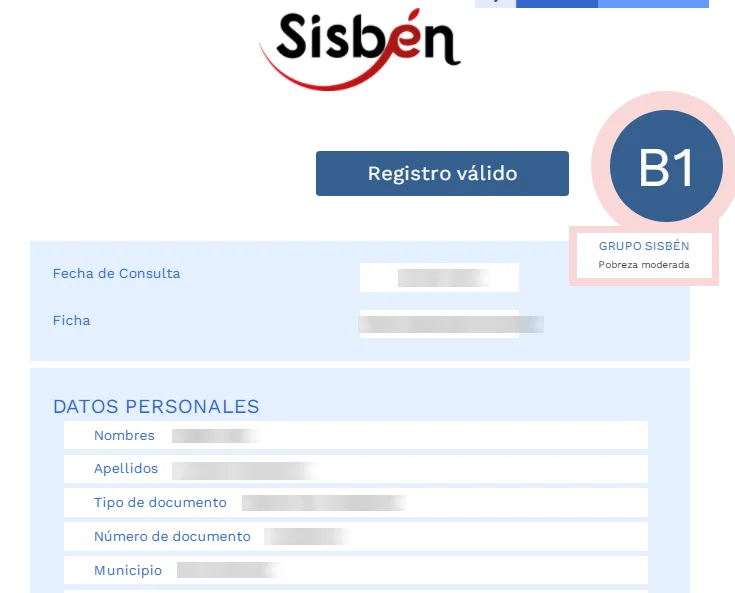 Consulta tu puntaje SISBEN por cédula de forma fácil y rápida