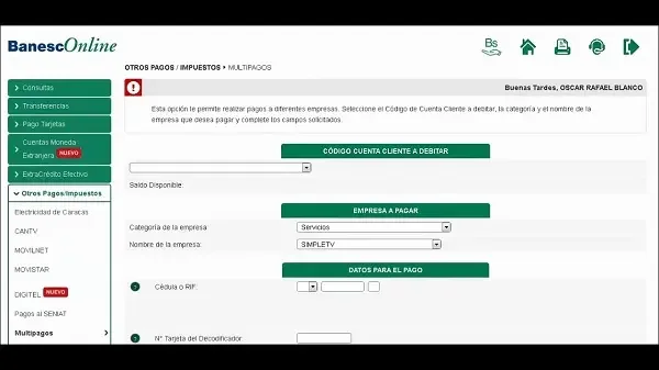 Pagos en línea de Directv con Banesco: todo lo que necesitas saber