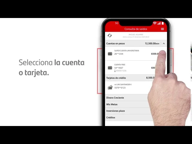 Consulta el estado de cuenta Santander en pocos pasos