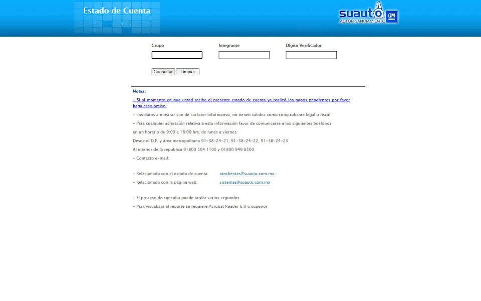 Consulta fácilmente tu estado de cuenta Suauto