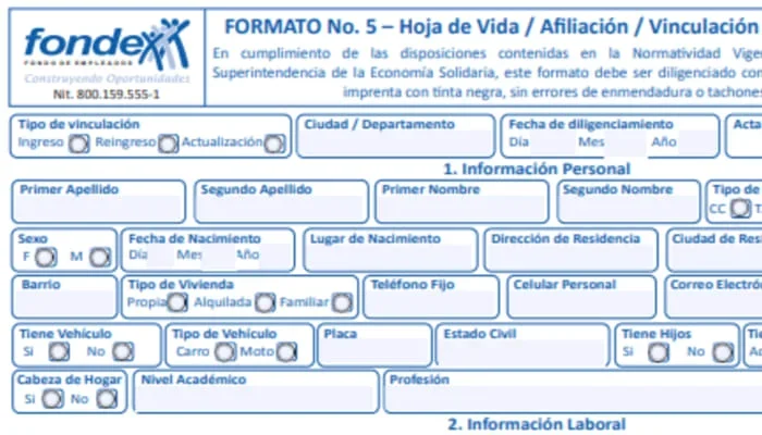 Proceso de afiliación al Estado de Cuenta Fondex: Todo lo que necesitas saber