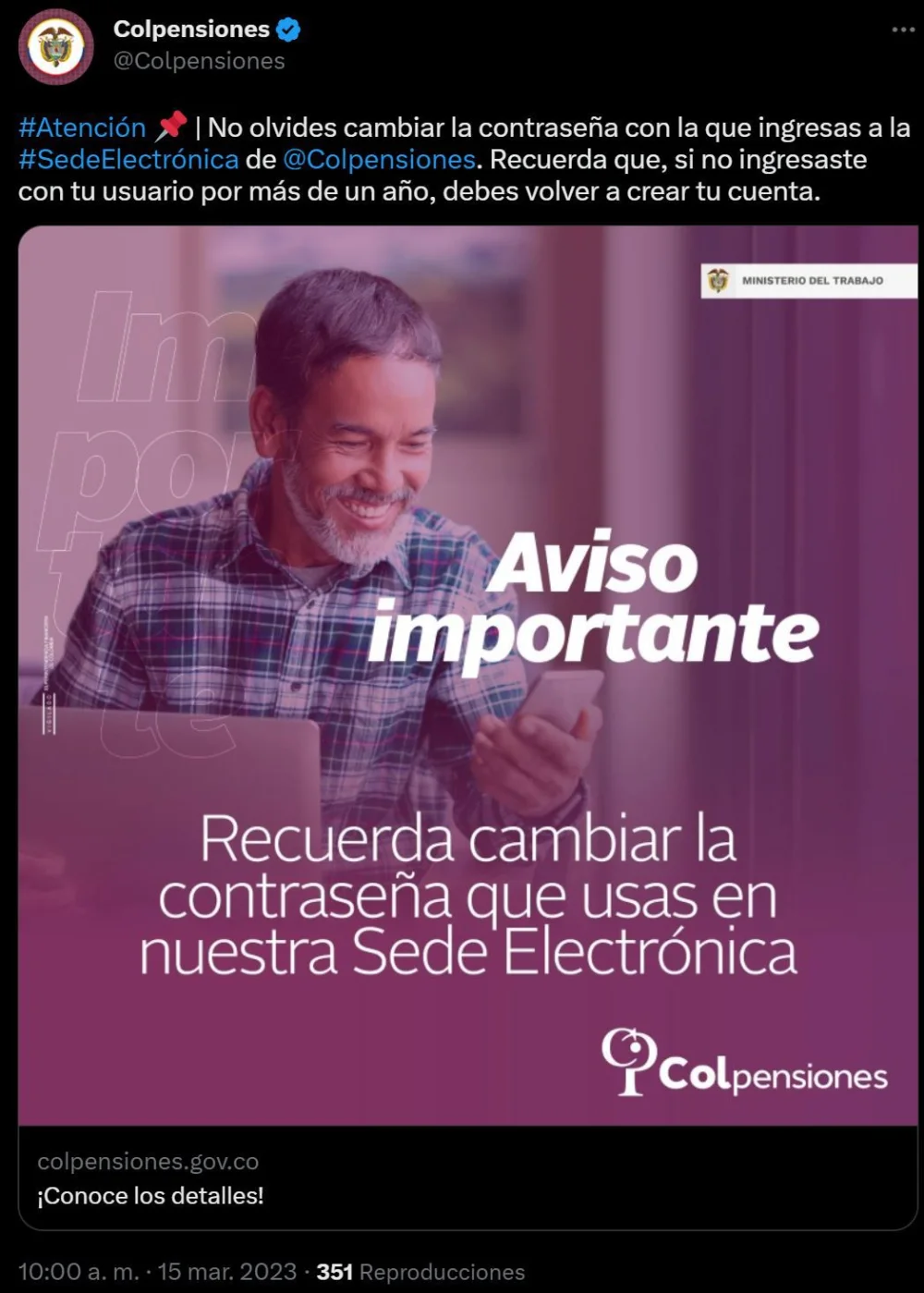 Conoce la Información Importante de tu Estado de Cuenta Colpensiones