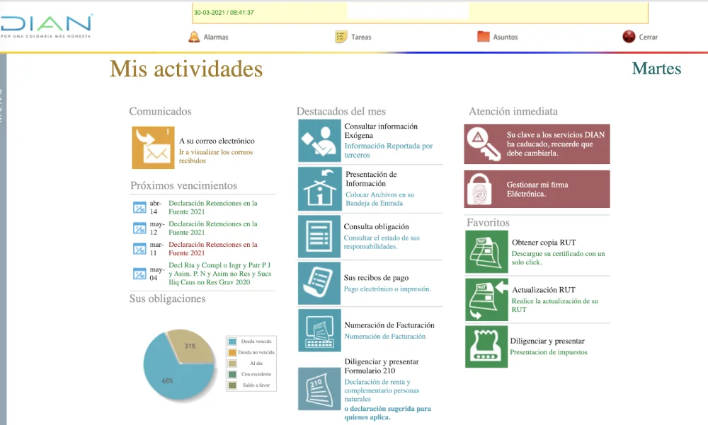 Estado de Cuenta Dian: Aprende ¿Cómo consultarlo?