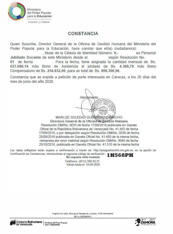 Obtén la constancia del Ministerio para autogestión de RRHH fácilmente