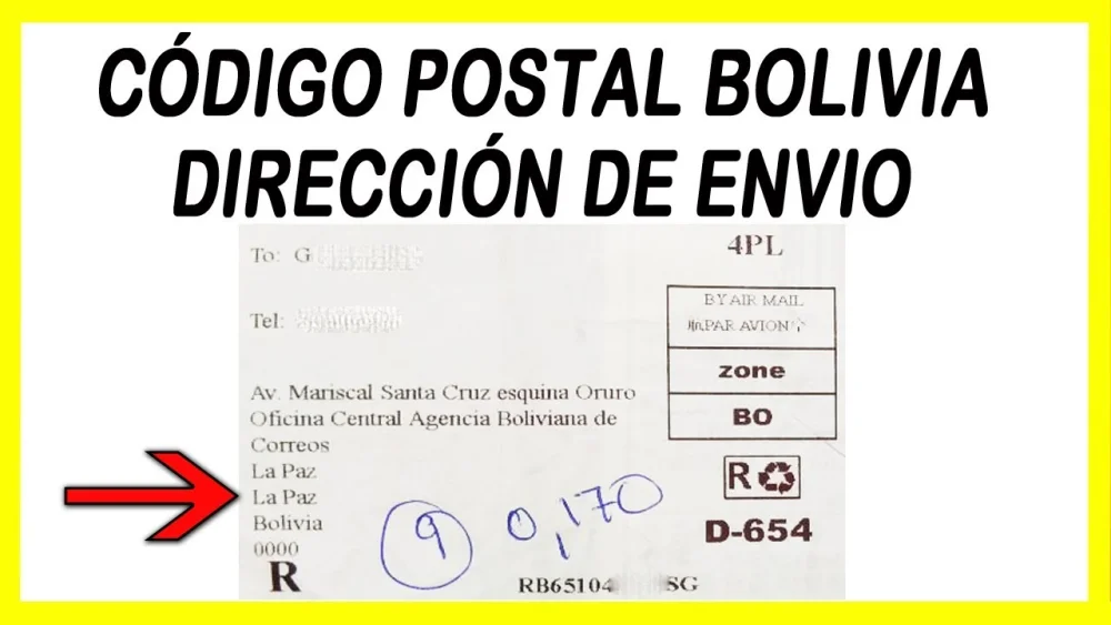 Cómo encontrar el código postal correcto en Bolivia