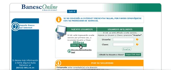 Afiliación en línea Banesco: Cómo registrarse en pocos pasos