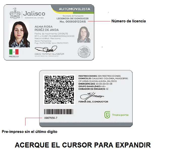 Requisitos para obtener la licencia de conducir en Jalisco