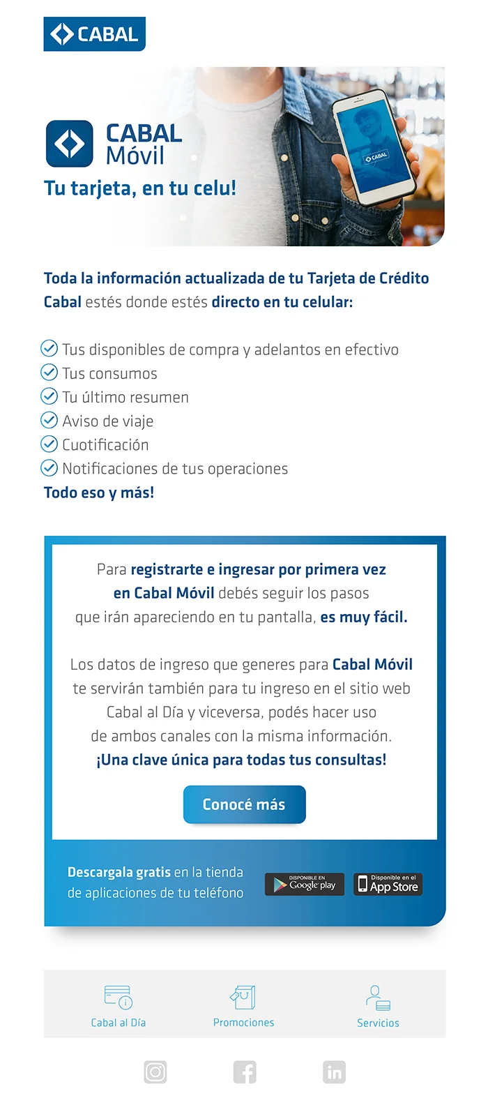 Modalidades del estado de cuenta Cabal: Conoce todas las opciones