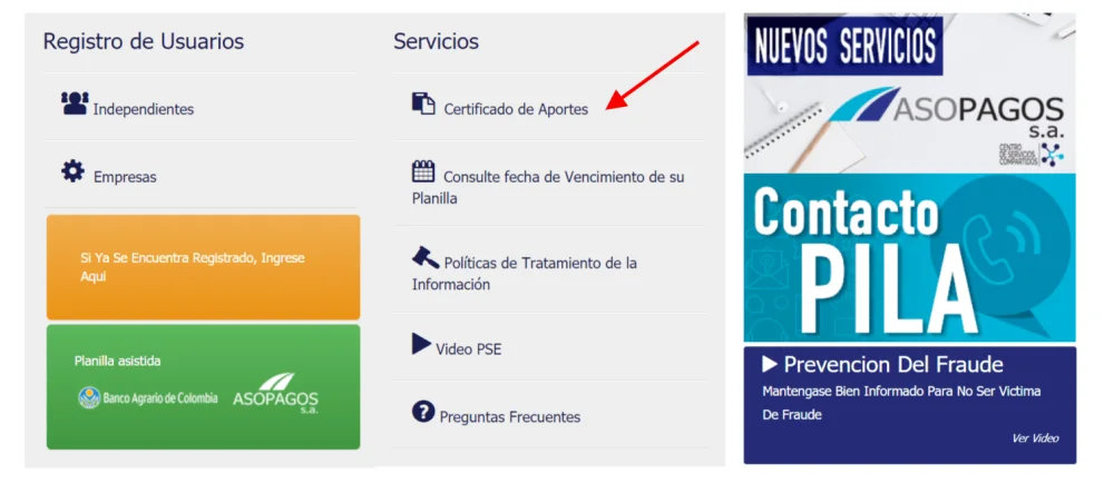 Cómo obtener los Certificados de Asopagos en Colombia: guía completa