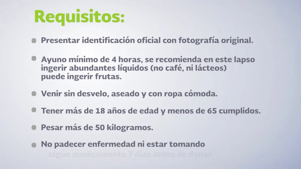 Requisitos para donar plaquetas en el IMSS México: Todo lo que necesitas saber