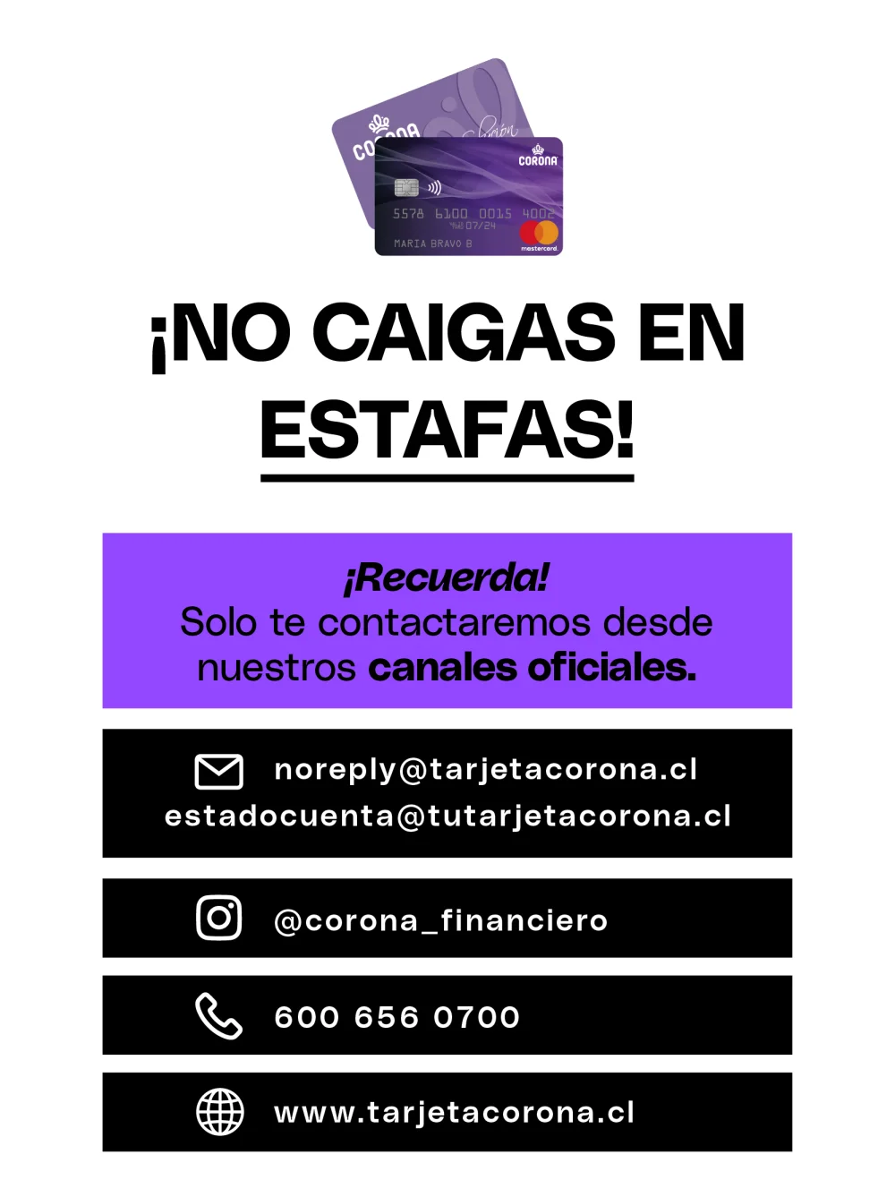 Conoce en detalle tu Estado de Cuenta Corona