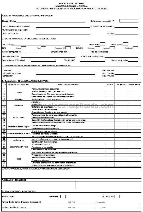 Todo lo que debes saber sobre el certificado RETIE