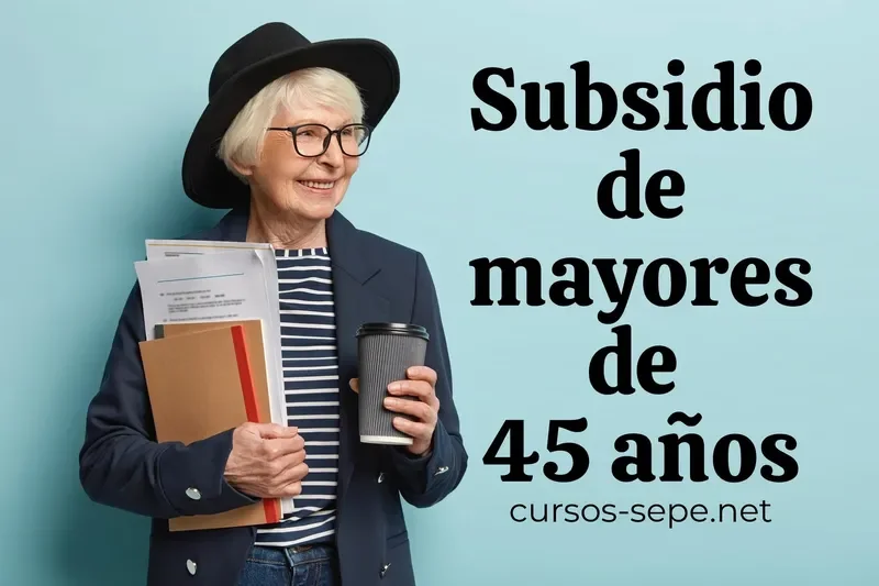 Subsidio para mayores de 45 años