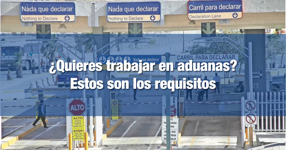 Requisitos para ser Oficial de Comercio Exterior.