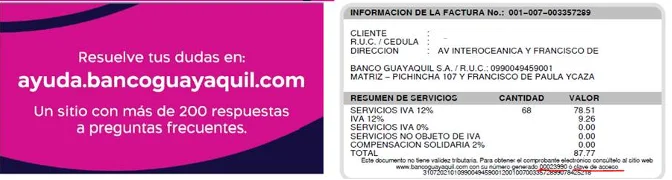 Conoce el Estado de Cuenta del Banco Guayaquil y resuelve tus dudas