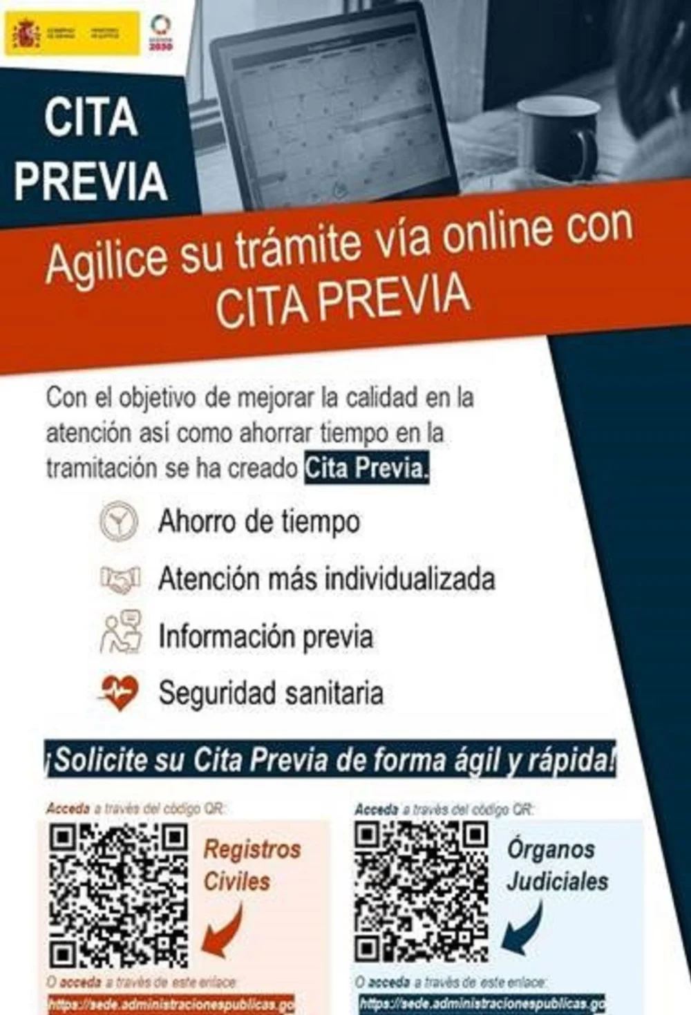 Cita previa en el registro civil de Cartagena