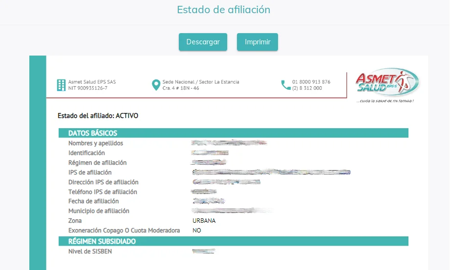Solicita el Certificado de Asmet Salud fácilmente con estos pasos