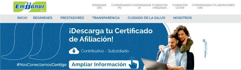 Obtén tu certificado de afiliación EMSSANAR de forma rápida y sencilla