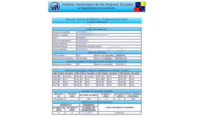 Conoce todo sobre el Estado de Cuenta del IVSS