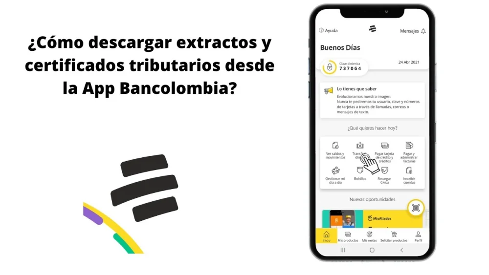 Cómo descargar extractos de Bancolombia fácilmente