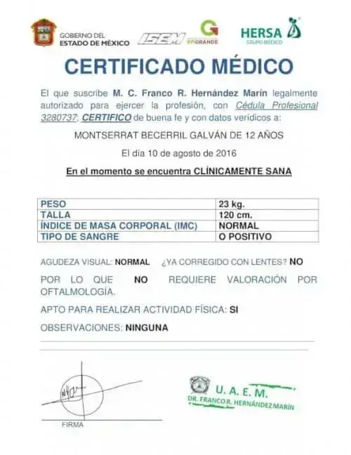Requisitos para obtener un certificado médico: todo lo que necesitas saber.