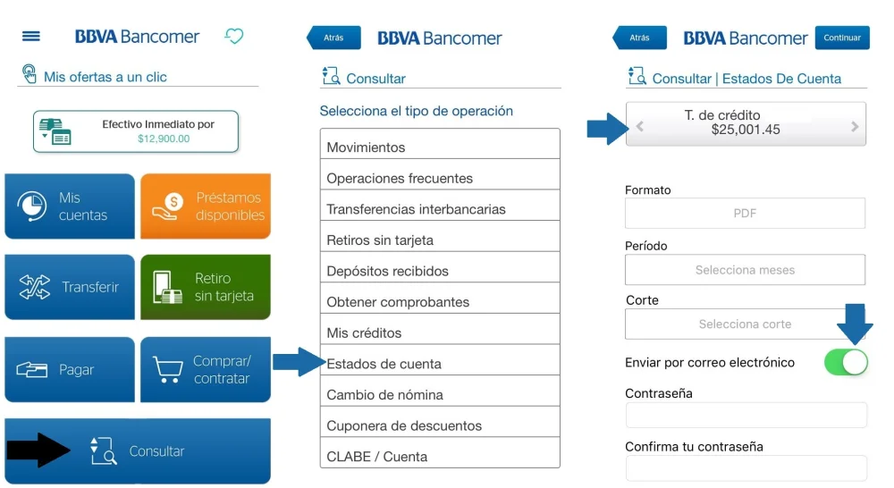 Requisitos para conocer el estado de cuenta BBVA