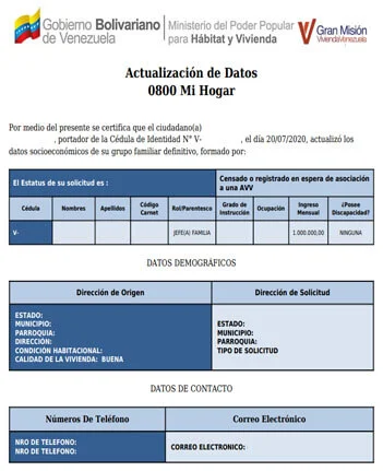 Inscripción en 0800 Mi Hogar: consulta y planilla de forma sencilla