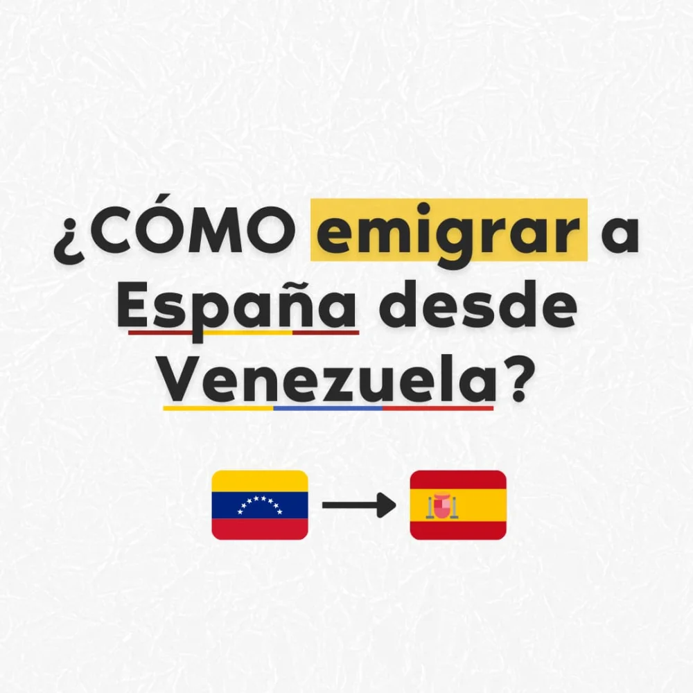 Guía completa para ciudadanos venezolanos que desean vivir en España