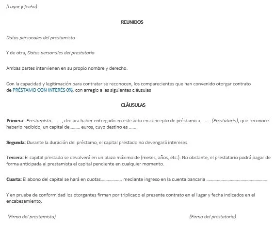 Contrato de préstamo entre particulares: todo lo que necesitas saber