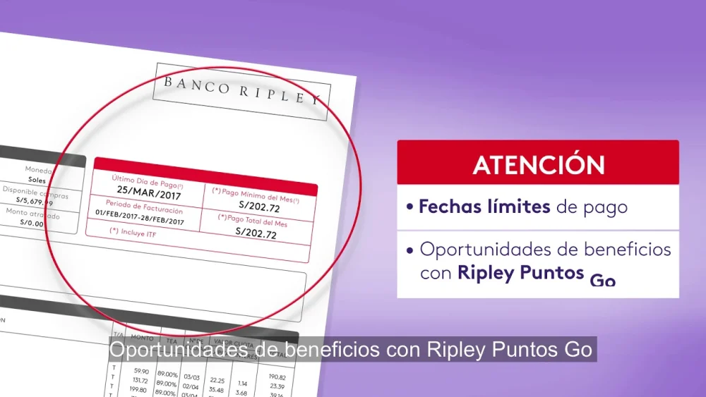 Conoce todo sobre el Estado de Cuenta Ripley en Perú