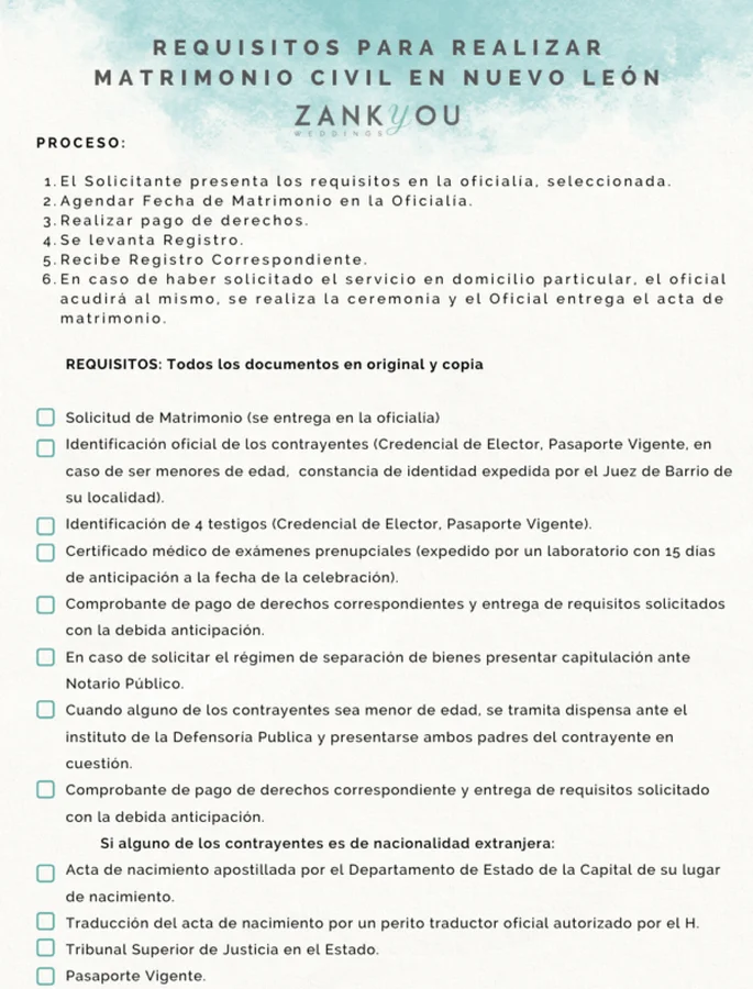 Requisitos para casarse por la iglesia en México: Guía completa