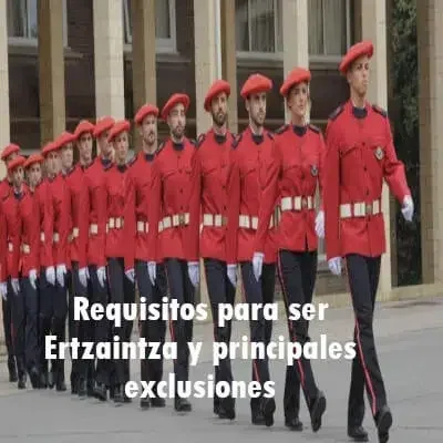 Requisitos para ser Ertzaintza y principales exclusiones