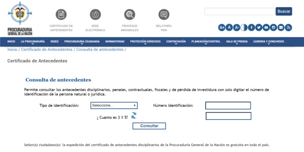 Guía completa para la obtención del certificado de antecedentes de la Procuraduría General de la Nación: ¡Sigue estos pasos!
