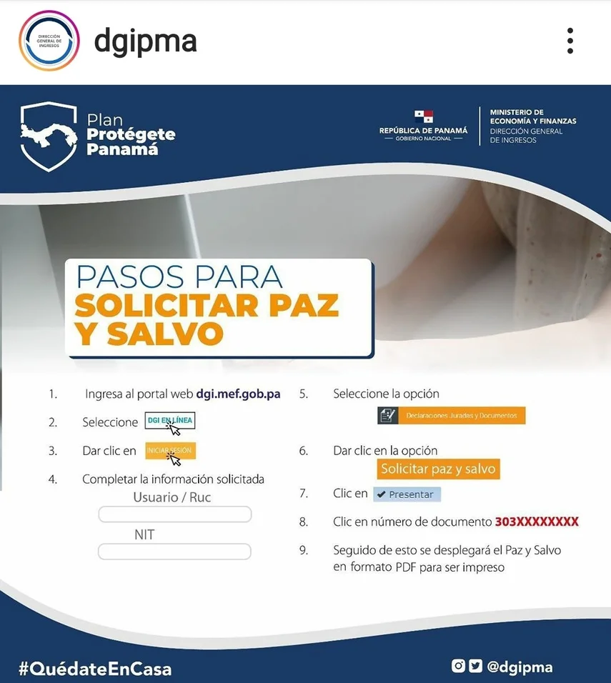 Guía paso a paso: Cómo obtener el certificado de no deudas ante la DGI en El Salvador