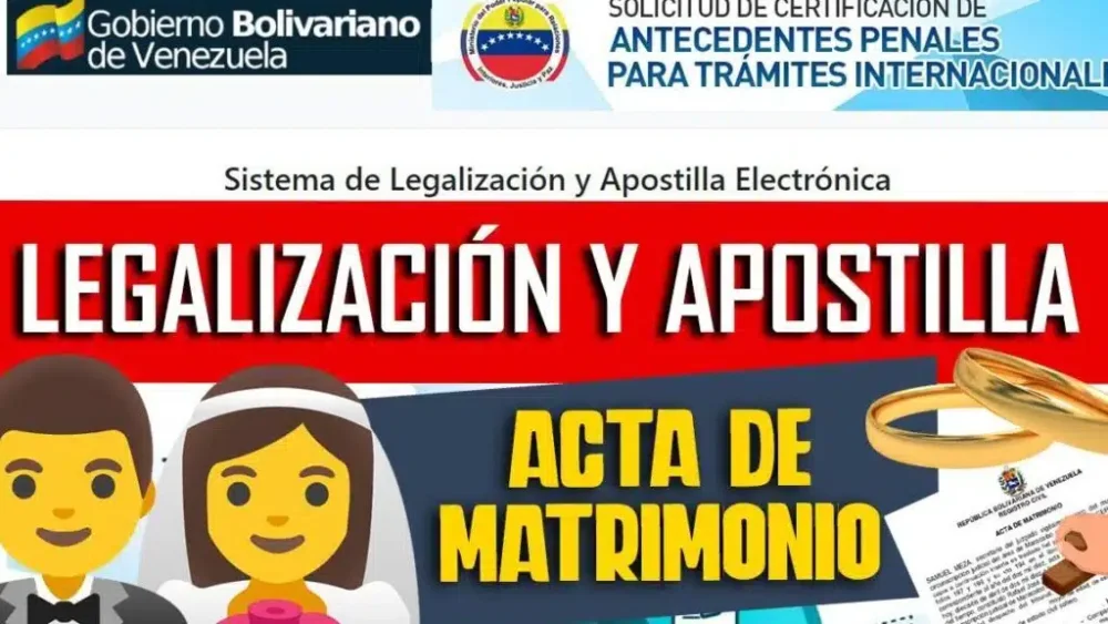 Guía actualizada: Cómo obtener tu certificado de matrimonio en Venezuela de forma completa