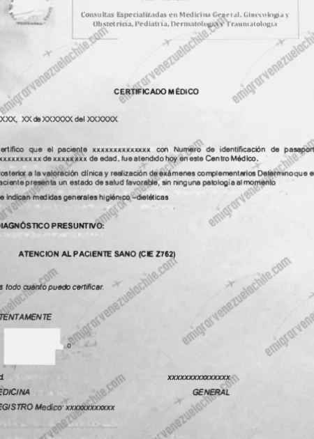 Certificado de Antecedentes de Salud en Chile: Todo lo que necesitas saber sobre requisitos y proceso