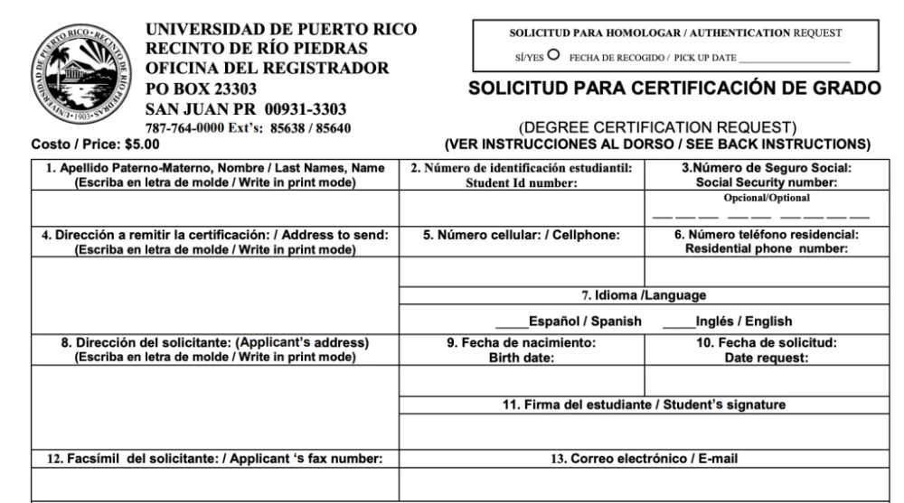 Guía completa para obtener un Certificado de Grado Académico en Puerto Rico: requisitos y trámites