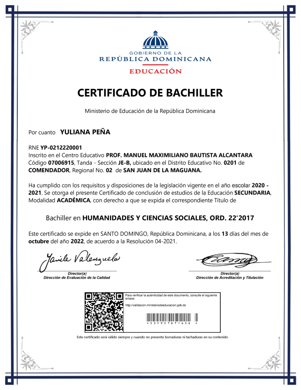 Todo lo que Necesitas Saber para Obtener un Certificado de Grado Académico en República Dominicana