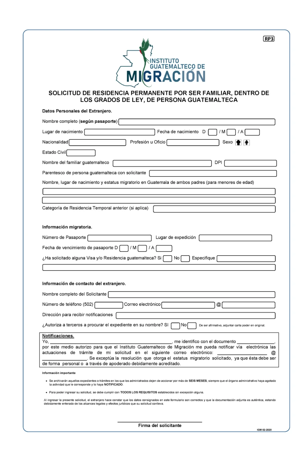 Guía completa: Permiso de residencia familiar en Guatemala, requisitos y trámite paso a paso