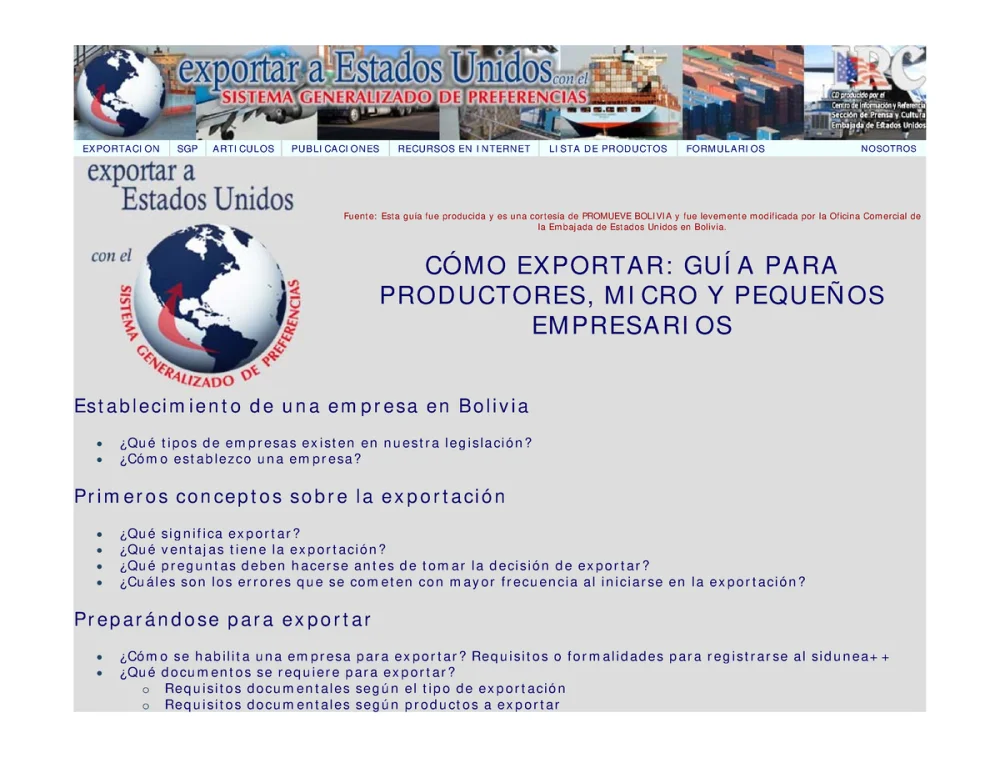 Guía completa del proceso de trámites de exportación en Bolivia: ¡Descubre todo lo que necesitas saber!