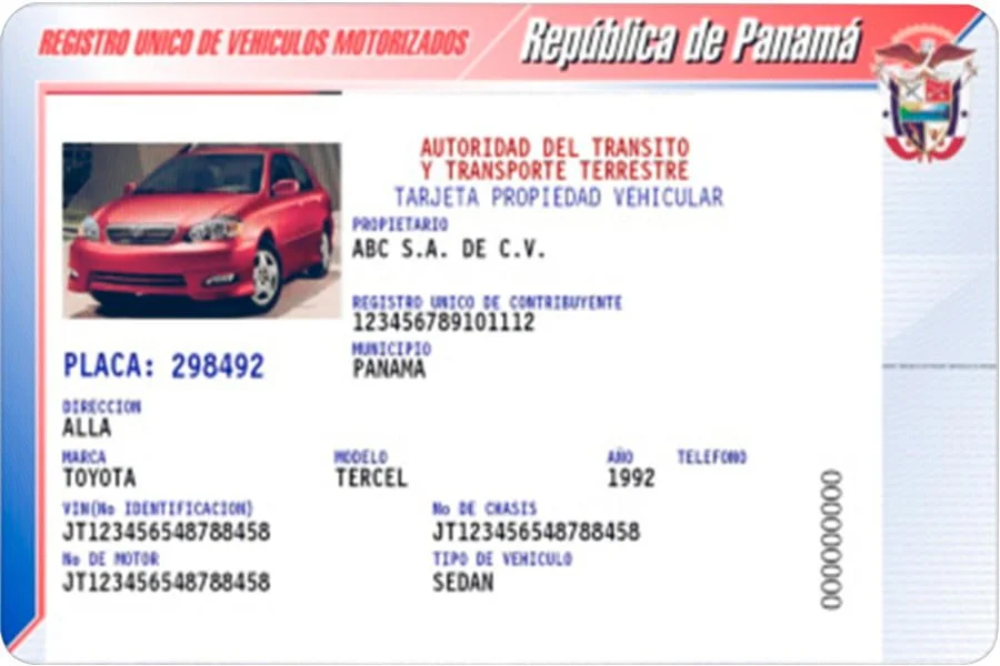 Registro de vehículos en Panamá: Todo lo que necesitas saber para cumplir con la normativa vigente