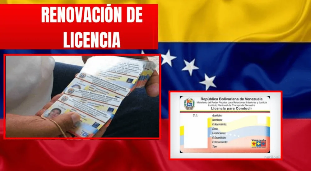 Renovación de licencia de conducir en Venezuela: Guía completa con todo lo que necesitas saber