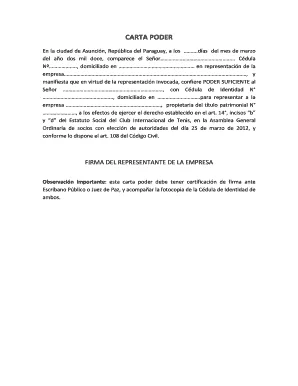 Guía completa: Cómo obtener una carta poder en Paraguay de forma sencilla y rápida