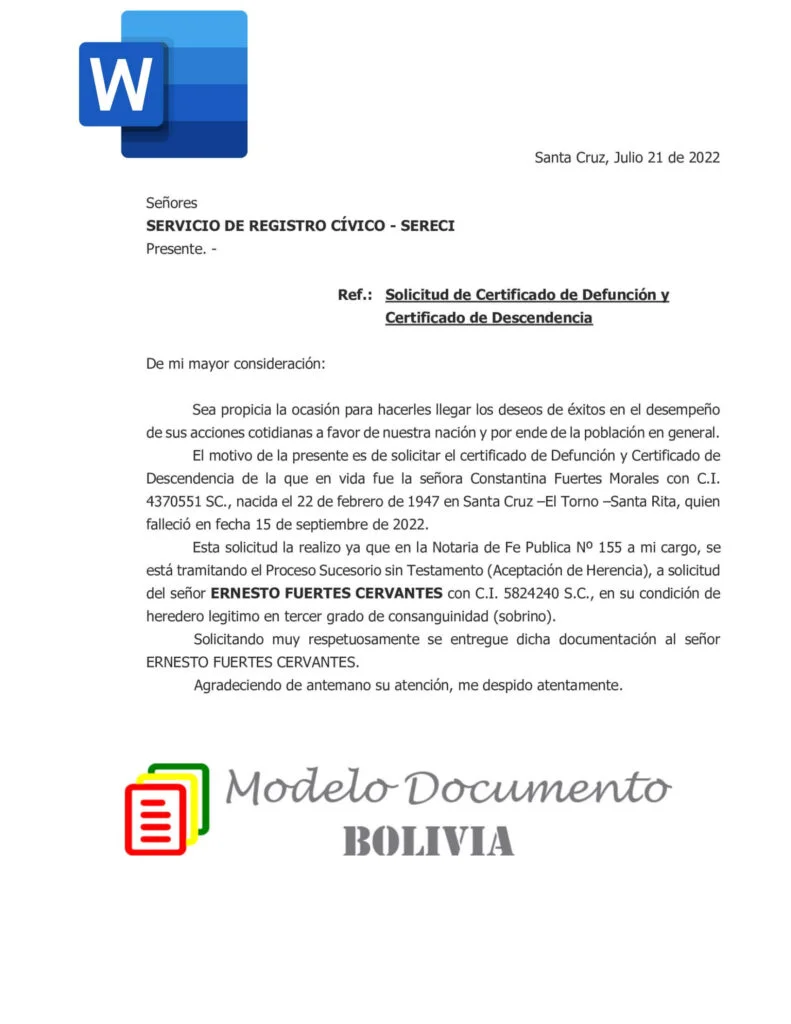 Guía completa: Cómo solicitar un certificado de defunción en Bolivia paso a paso